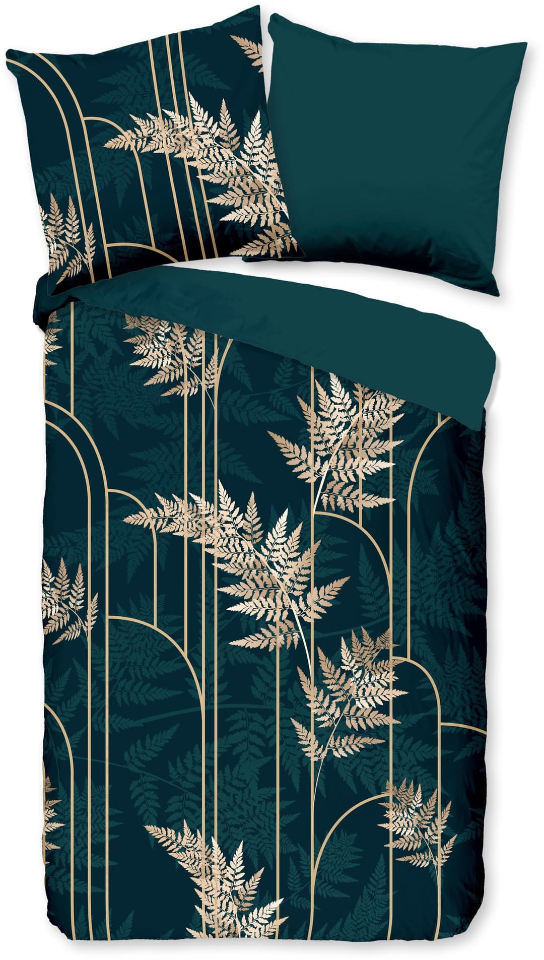 PURE luxury collection Wendebettwäsche Malak | Türkis