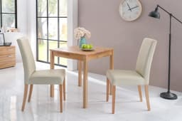 Home affaire 4-Fußstuhl Lea | Beige