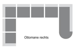 DOMO collection Wohnlandschaft Papenburg | Terrakotta