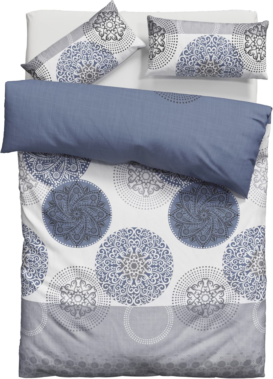 OTTO home Bettwäsche Tesso | Blau