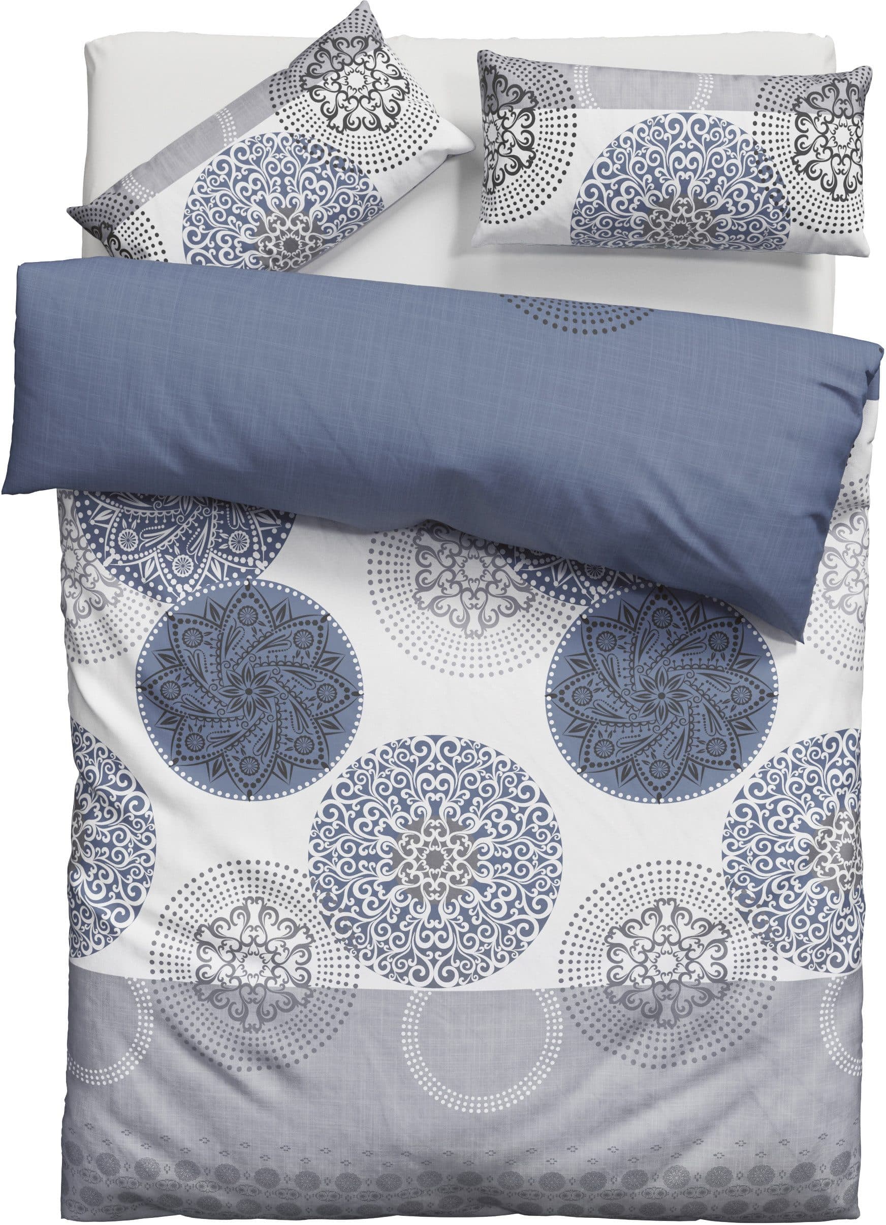 OTTO home Bettwäsche Tesso | Blau