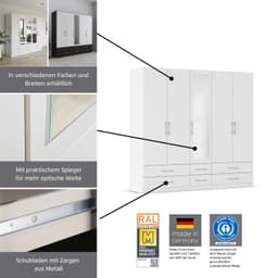 rauch Kleiderschrank HERSBRUCK | Weiß