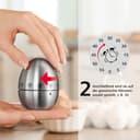 Xavax Küchentimer Eieruhr Kurzzeitmesser Kurzzeitwecker Edelstahl 2