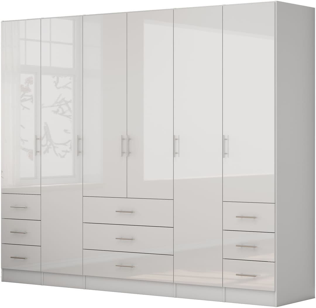 OTTO home Kleiderschrank Trento | Weiß