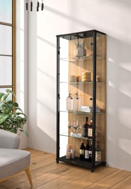fif möbel Vitrine OPTIMA | Holztöne