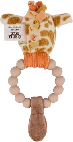 Sterntaler® Greifling Giraffe Kaya Ring, mit Rassel | Braun
