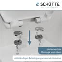 Schütte WC-Sitz WHITE | Weiß 3