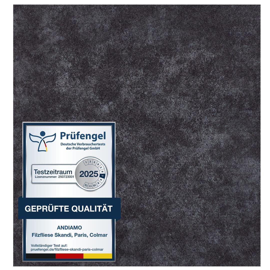 Andiamo Colmar Teppichfliese | Grau
