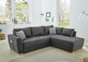 Jockenhöfer Gruppe Ecksofa Luzern L-Form | Grau