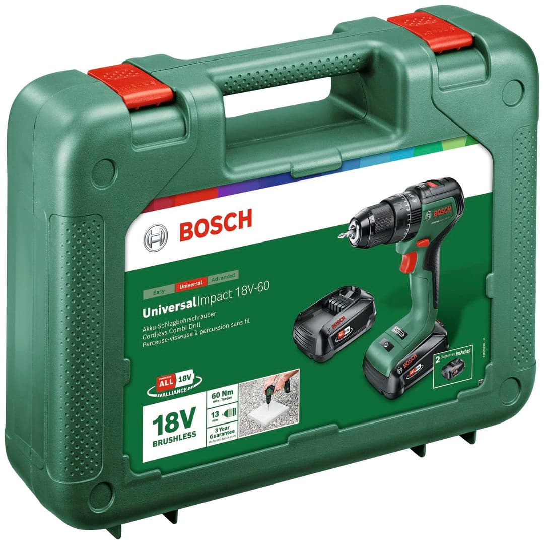 Bosch Home & Garden UniversalImpact 18V-60 | Grün