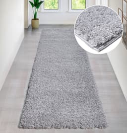 OTTO home Hochflor-Teppich Viva Shaggy | Grau
