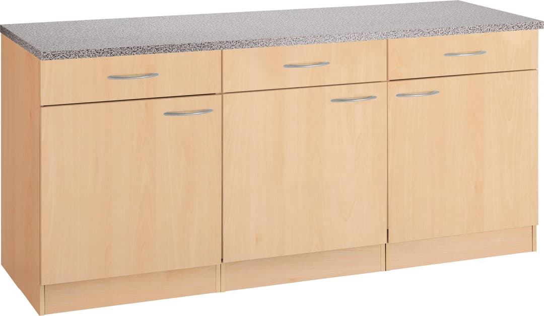wiho Küchen Unterschrank Kiel | Holztöne