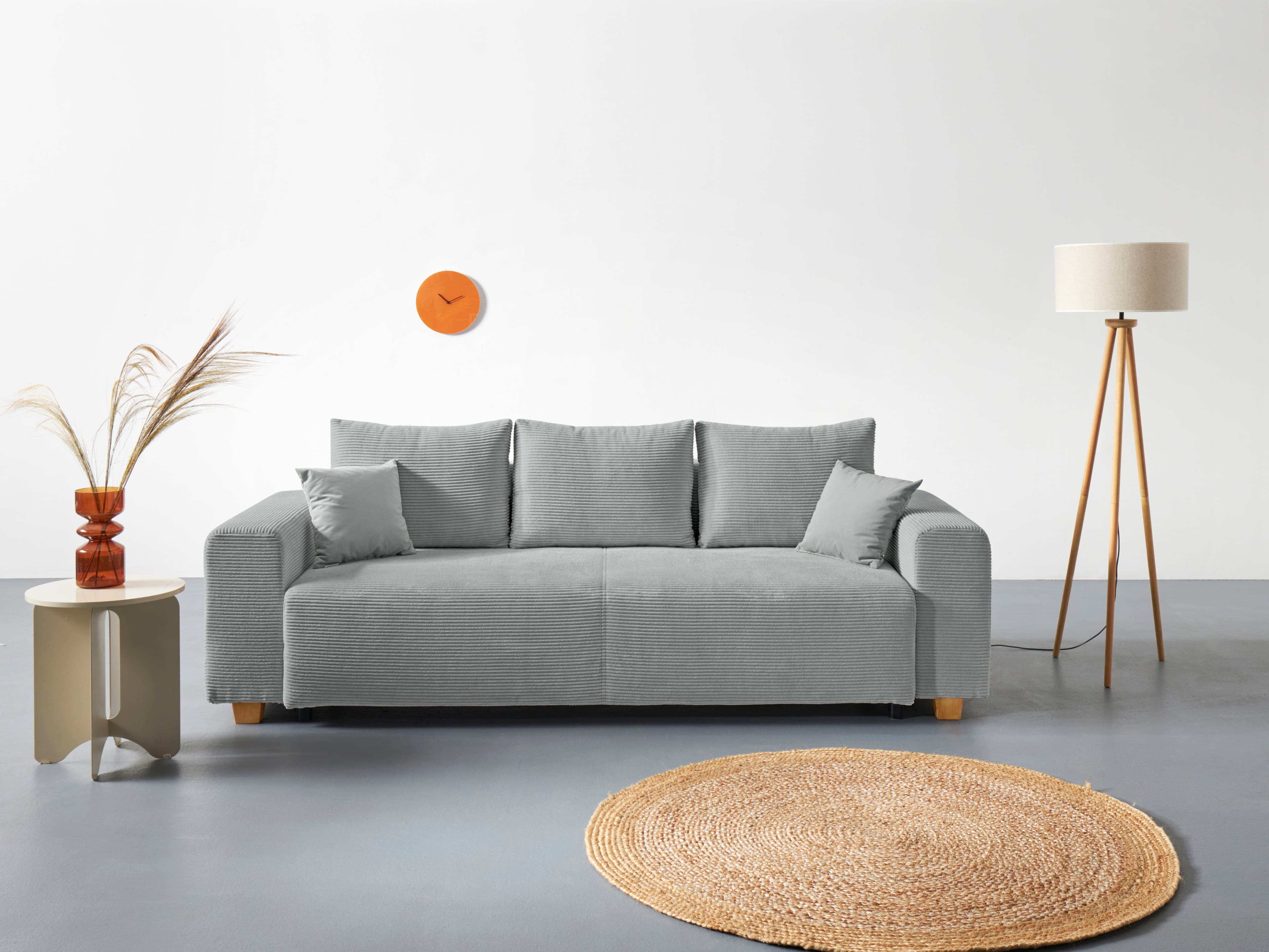 COLLECTION AB Schlafsofa Yves | Grau