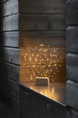 Konstsmide LED Dekolicht Weihnachtsdeko | Schwarz