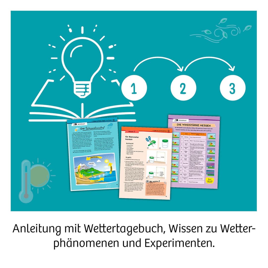 Kosmos Experimentierkasten Wetterstation | Mehrfarbig
