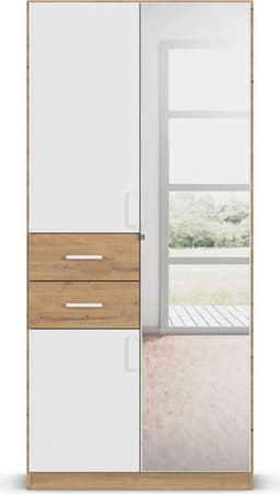 rauch Drehtürenschrank Maika | Mehrfarbig
