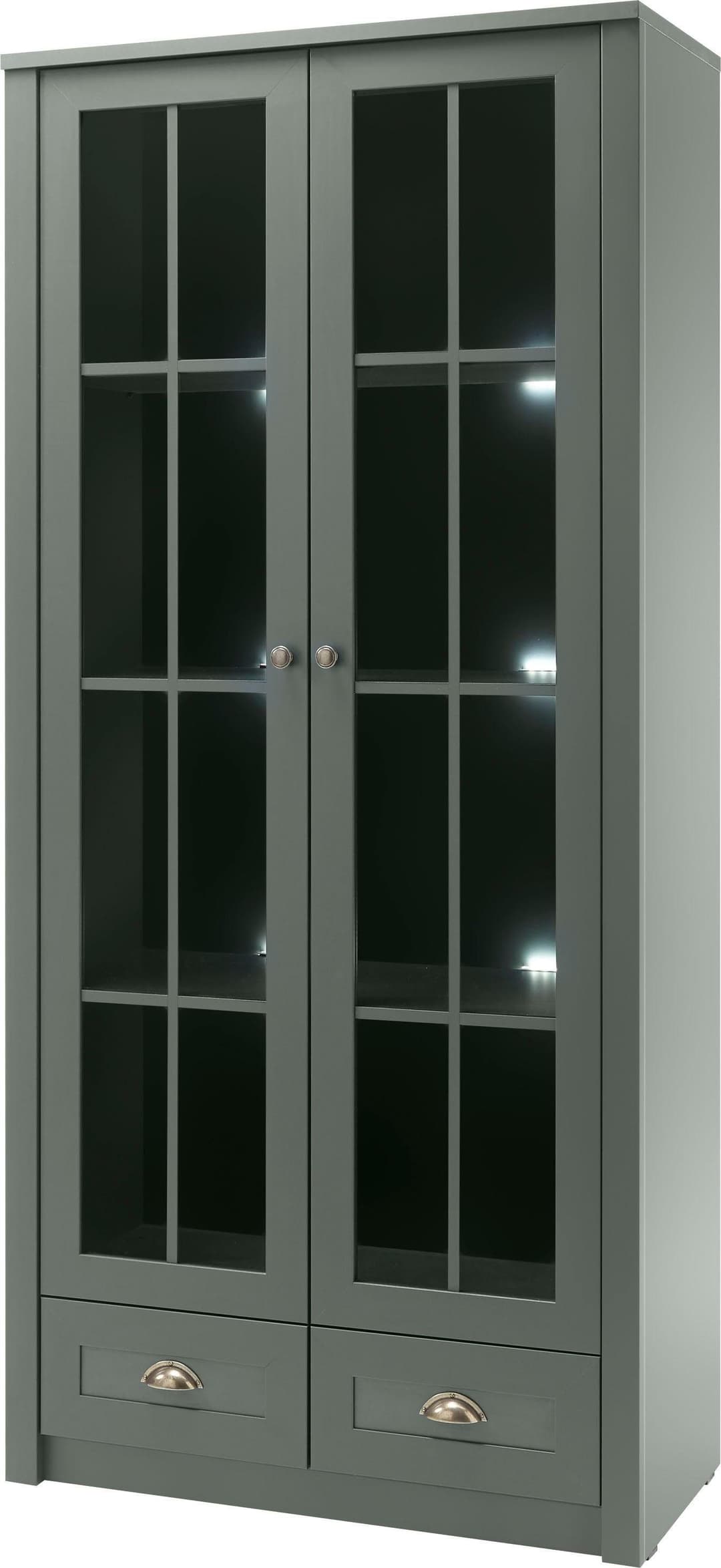 Home affaire Vitrine Ascot | Grün