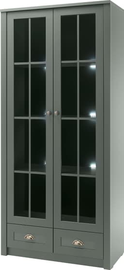Home affaire Vitrine Ascot | Grün