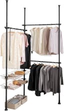 Wenko Teleskopregal Herkules Duo | Schwarz 3