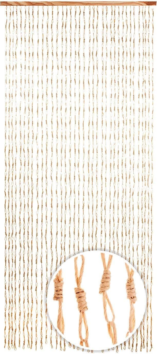 locker Türvorhang CIRCLES | Beige
