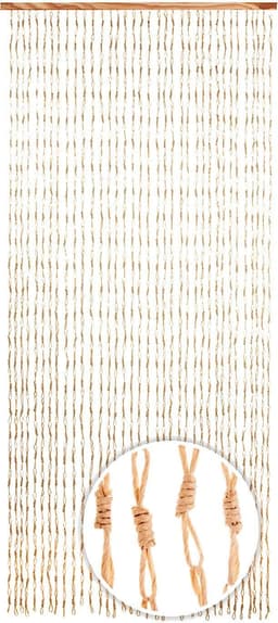 locker Türvorhang CIRCLES | Beige