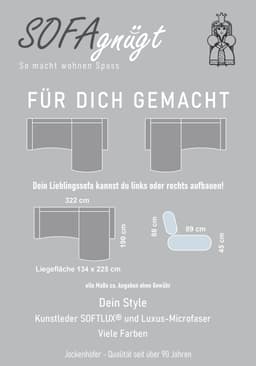 Jockenhöfer Gruppe Ecksofa Laredo | Schwarz