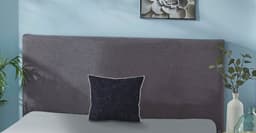 Biberna Kissenbezug Hermal Flanell | Blau