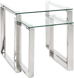 HAKU Beistelltisch | Silber