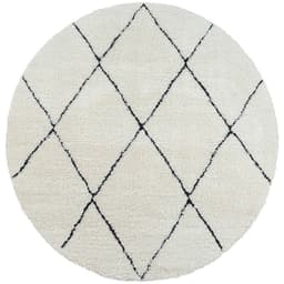 the carpet Teppich Bahar Shaggy | Beige