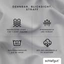 Schlafgut Spannbettlaken PURE | Grau 3