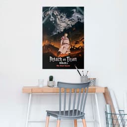 Reinders! Poster Attack on Titan S4 - eren onslaught | Mehrfarbig