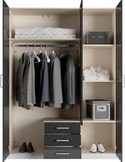 priess Kleiderschrank Amsterdam | Mehrfarbig