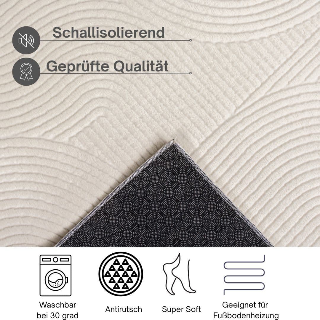 OTTO home Designteppich Zoelle | Beige