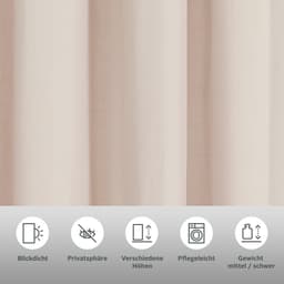 OTTO home Vorhang Raja (2 St) | Beige