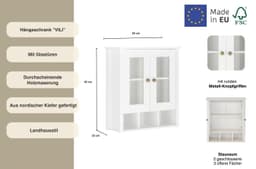 Home affaire Hängeschrank Vili | Weiß