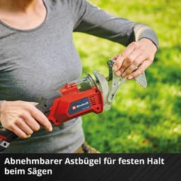 Einhell Baum- und Strauchschneider GE-GS 18/150 Li-Solo | Rot