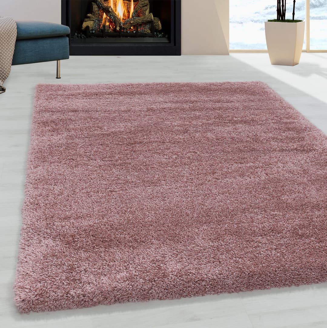 Ayyildiz Teppiche Hochflor-Teppich FLUFFY 3500 | Rosa