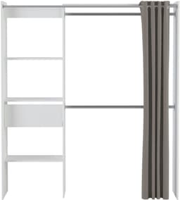 Demeyere GROUP Vorhang-Schrank Chicago | Weiß