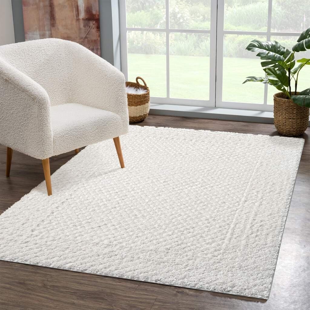 Carpet City FOCUS627 Hochflor-Teppich | Beige