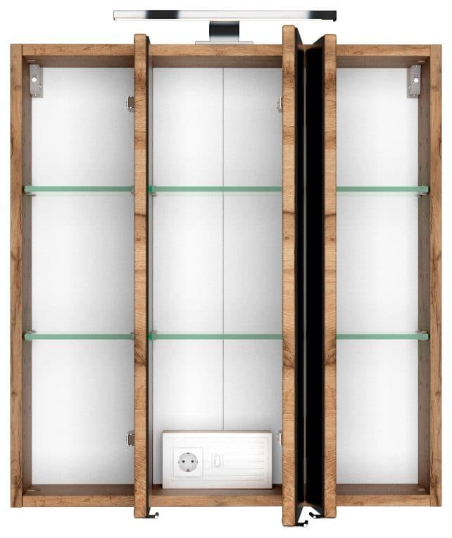 welltime Spiegelschrank Baabe | Holztöne