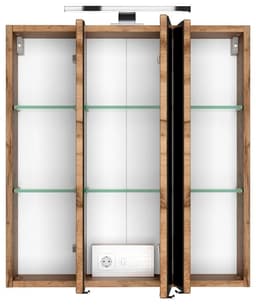 welltime Spiegelschrank Baabe | Holztöne