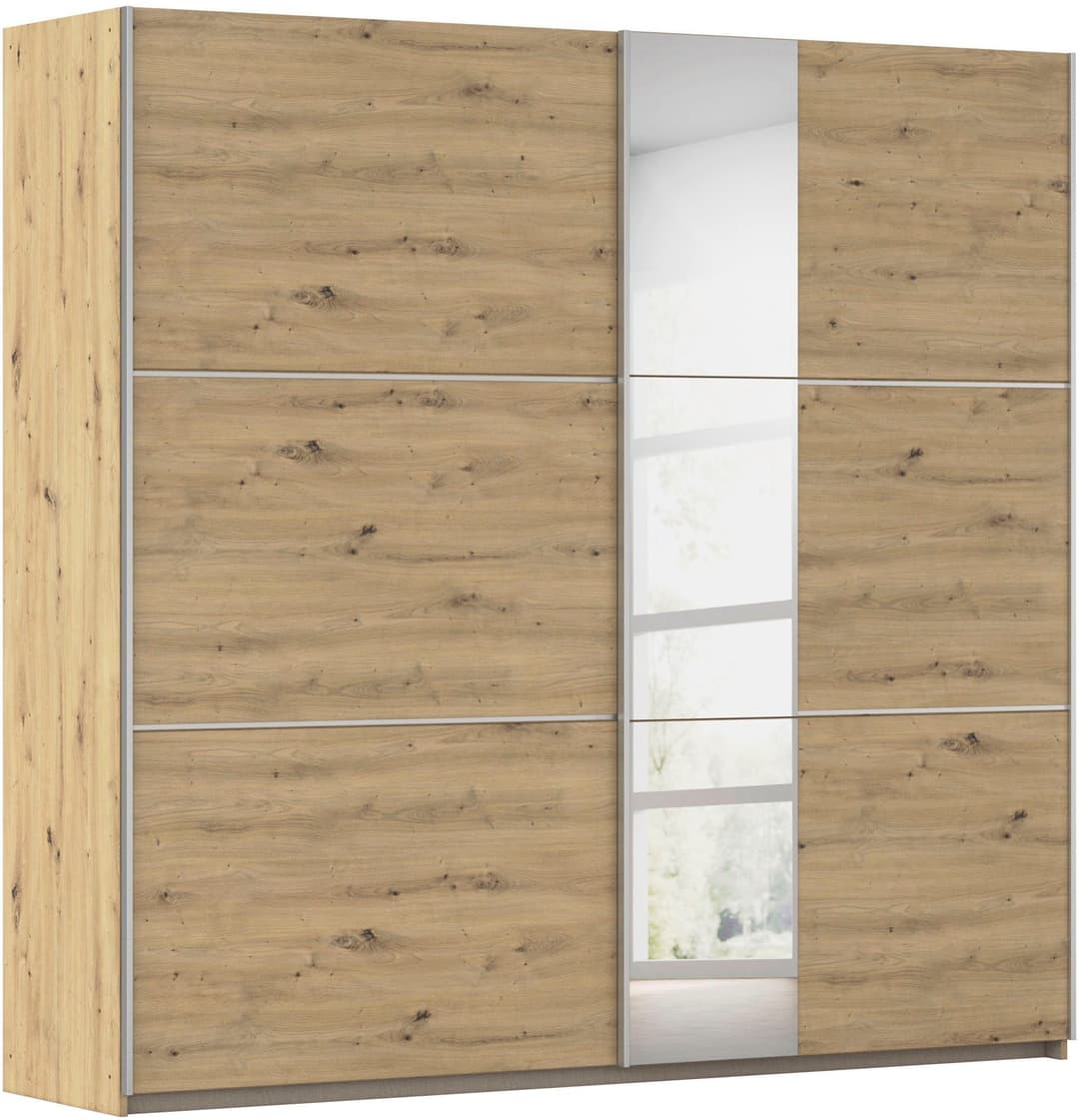 rauch Schwebetürenschrank ASTANA | Holztöne