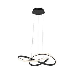 JUST LIGHT Pendelleuchte MARIA | Schwarz
