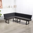 Duo Collection Eckbank Alena | Grau