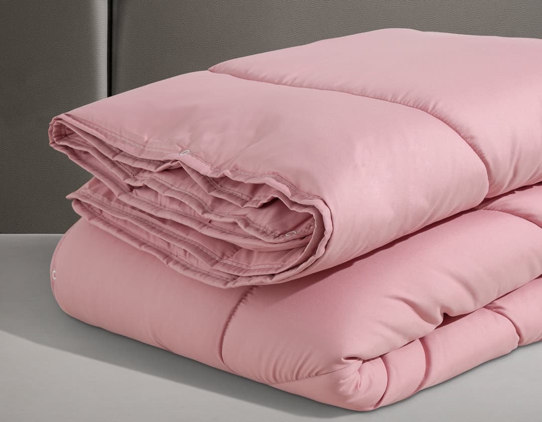 OTTO home Microfaserbettdecke Microlux | Rosa