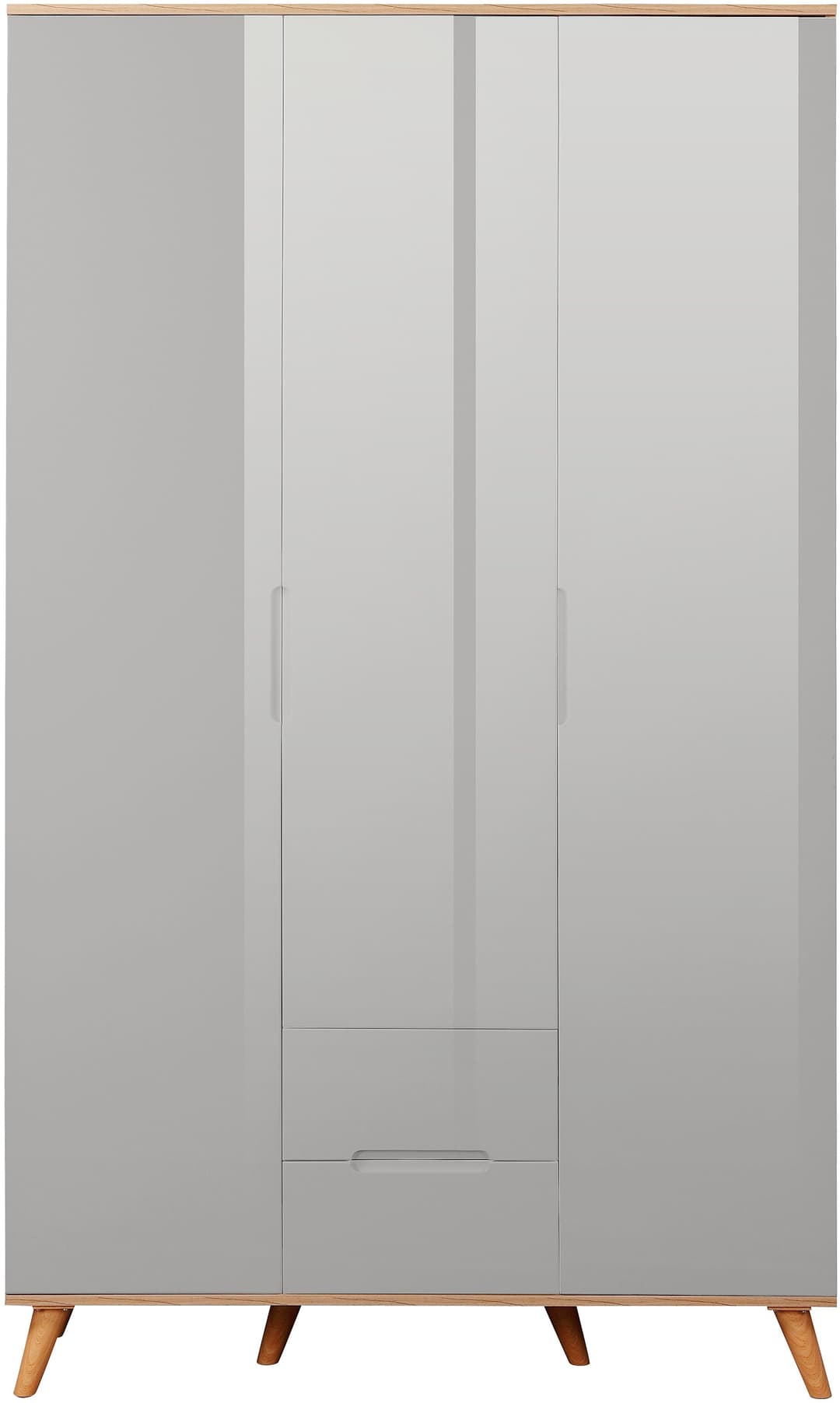 OTTO home Kleiderschrank Lund | Grau