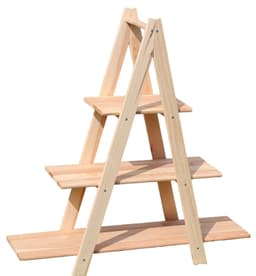 Promadino Blumenständer | Holztöne