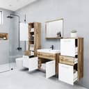 welltime Badmöbel-Set ELDA | Holztöne 3