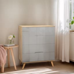 OTTO home Schubkastenkommode Lund | Grau