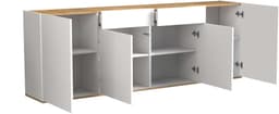 OTTO home Sideboard GARDA | Weiß